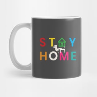 Fight Coronavirus and Covid 19 - Stay Home, Stay Safe Mug